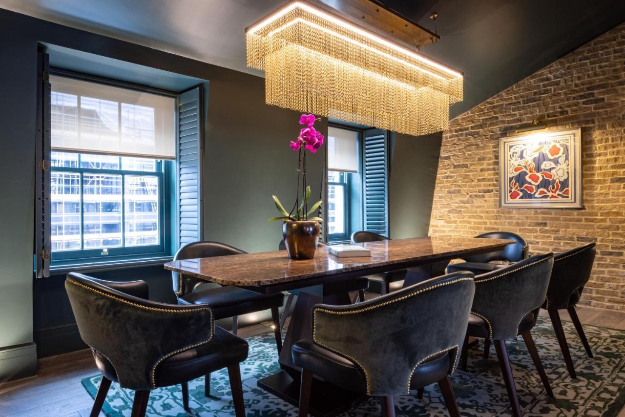Sun Street Hotel Shoreditch London Exterior foto The dining room at the hotel