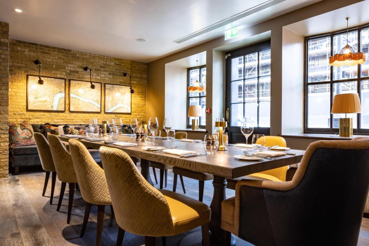 Sun Street Hotel Shoreditch London Exterior foto The private dining room at The Ivy Temple Row