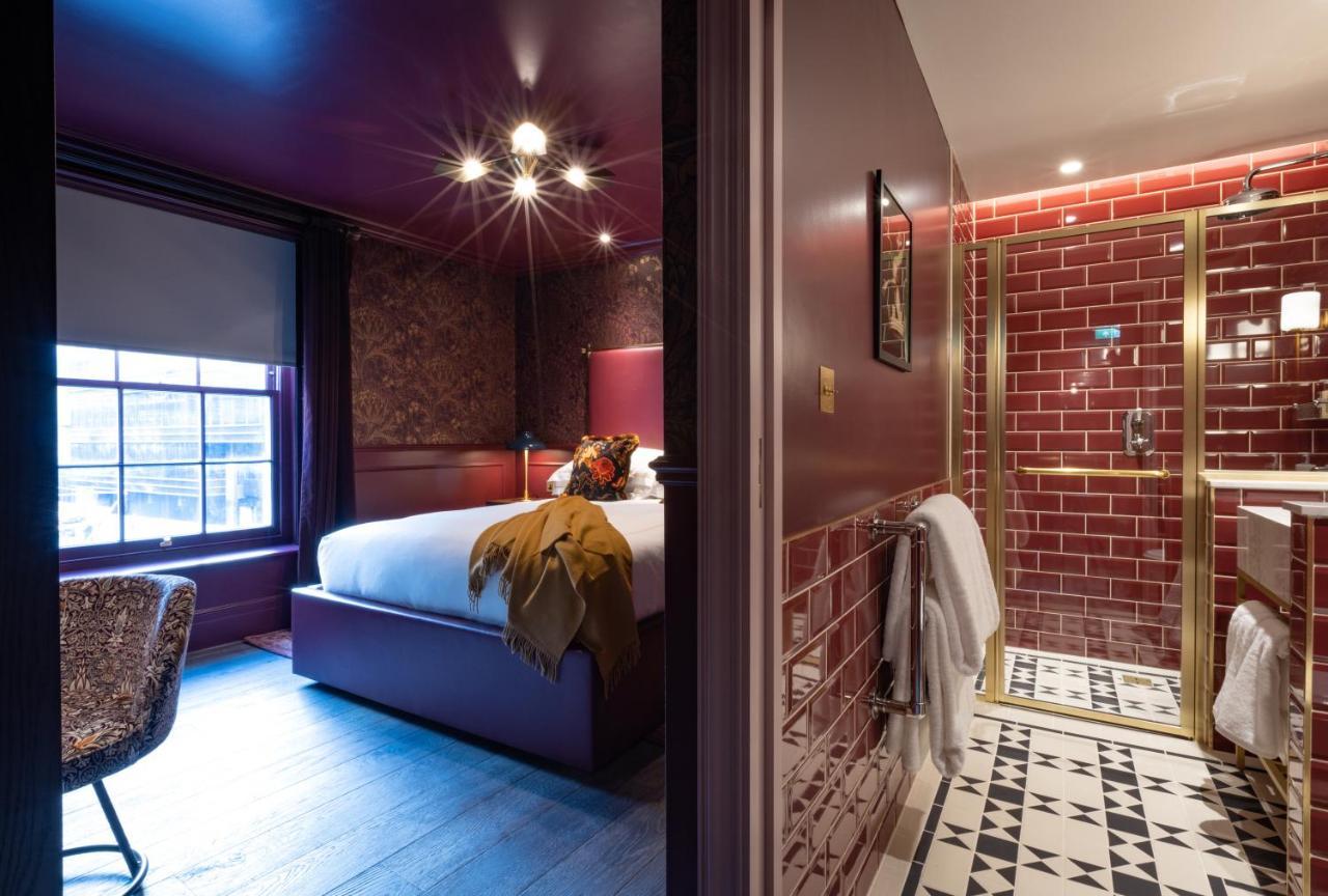 Sun Street Hotel Shoreditch London Exterior foto A room at the hotel