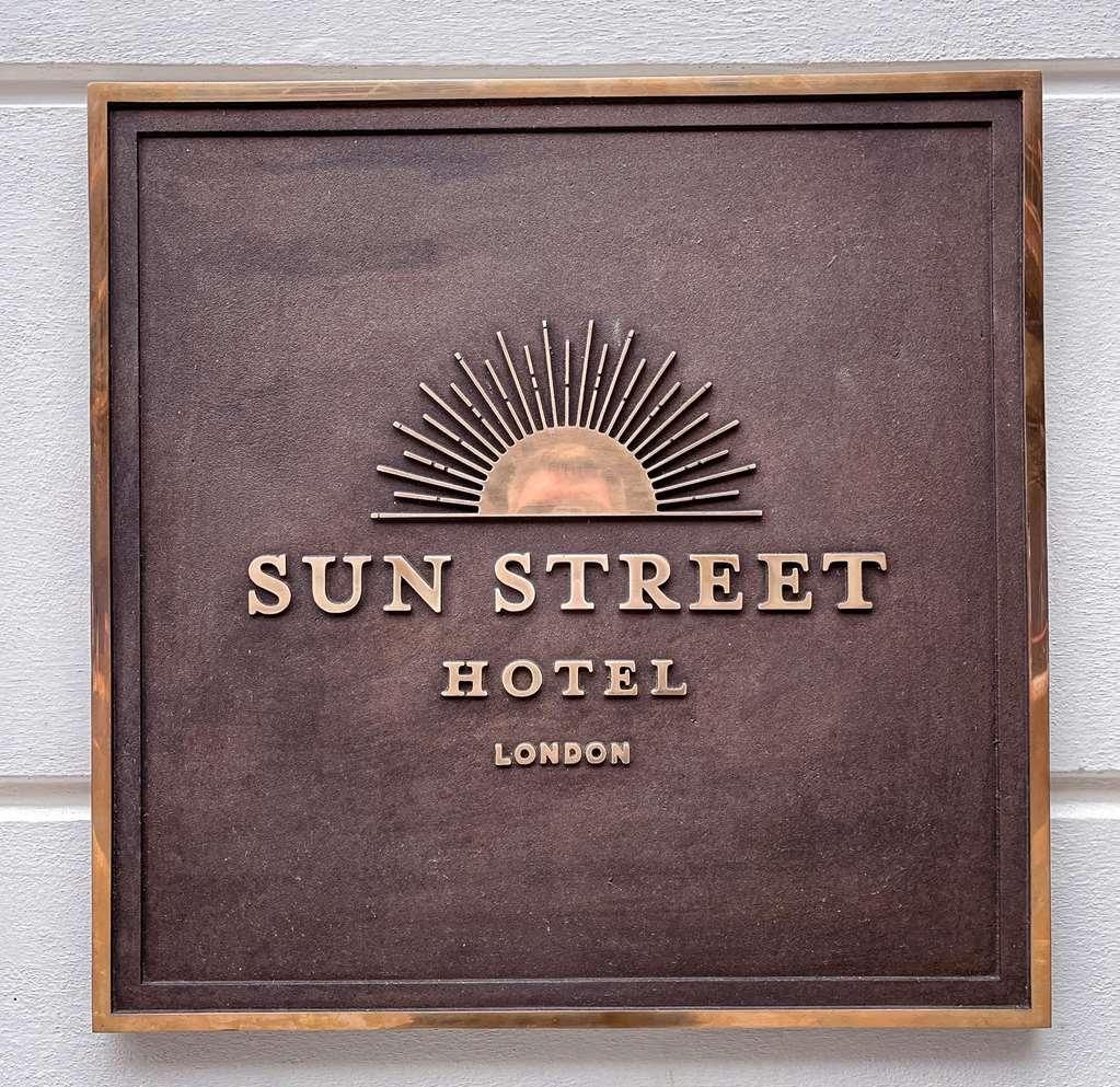 Sun Street Hotel Shoreditch London Exterior foto The hotel's logo